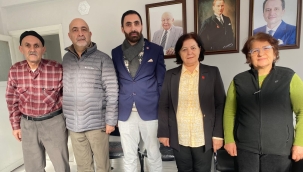 Akşehir CHP'den Yeniden Refah Partisi İlçe Başkanlığı'na Ziyaret 