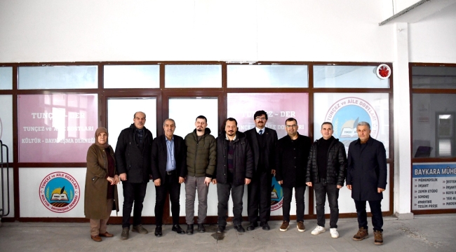 Akşehir Gazeteciler Cemiyeti'nden Tunçez ve Aile Dostları Derneği'ne Ziyaret 
