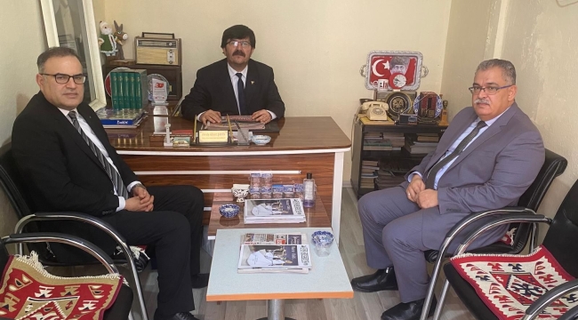 AKŞEHİR MEM'DEN GAZETEMİZE ZİYARET 