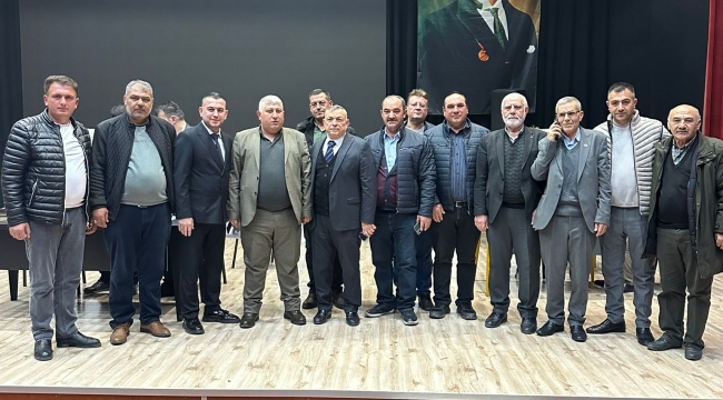 AKŞEHİR ŞOFÖRLER ODASI'NDA BAŞKAN FİKRİ KURT GÜVEN TAZELEDİ 