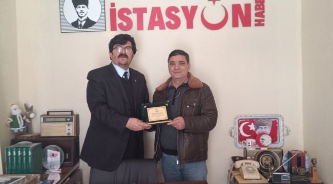 AKSEVDER Başkanı Çağlayan'dan İstasyon Haber'e Ziyaret 