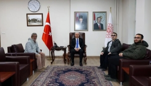 Altınokta Körler Derneği Konya Şubesi'nden Konya Valisi Akın'ı Ziyaret