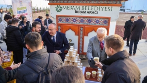 BAŞKAN KAVUŞ'TAN GENÇLERE ÇORBA İKRAMI 