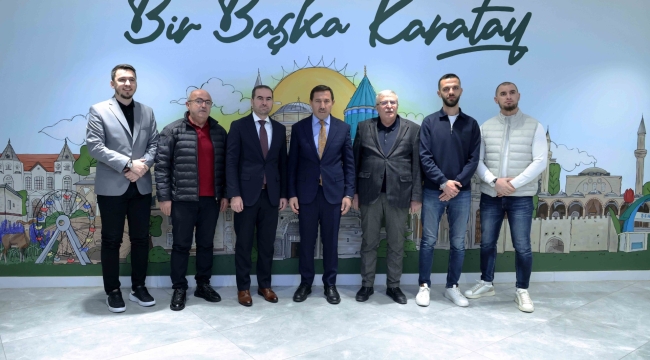 BAŞKAN KILCA, STUDENİÇAN BELEDİYE BAŞKANI EYYUB ABAZİ'Yİ AĞIRLADI 