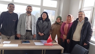 BATI CEPHESİ KADINLARI DERNEĞİ'NDEN YENİDEN REFAH PARTİSİ'NE GEÇMİŞ OLSUN ZİYARETİ 