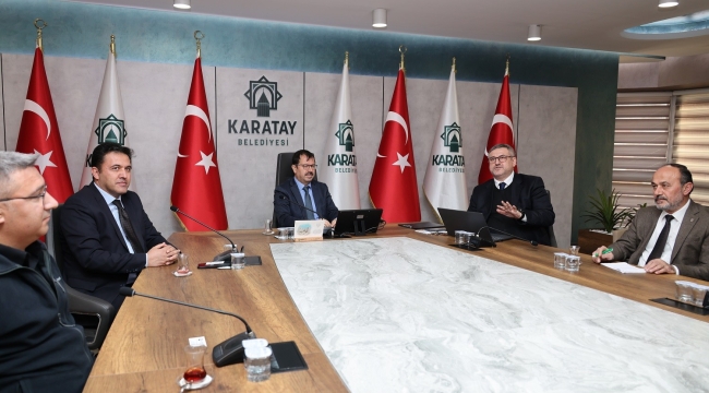 "DİRENÇLİ KARATAY" PROJESİ İÇİN İLK TOPLANTI GERÇEKLEŞTİRİLDİ 