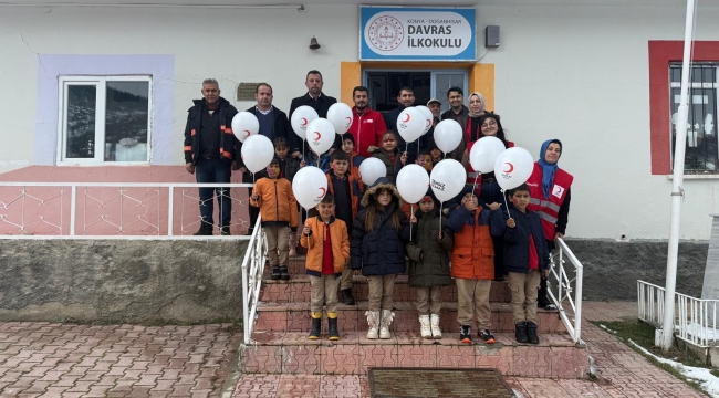 Doğanhisar Belediyesi ve Kızılay'dan Çocuklara Anlamlı Destek 