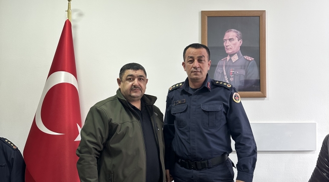 İstasyon Haber Gazetesi'nden İl Jandarma Komutanlığı'na Nezaket Ziyareti 