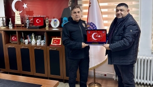 İSTASYON HABER GAZETESİ'NDEN İLÇE EMNİYETİNE ZİYARET 