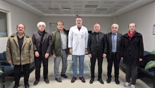 İYİ PARTİ AKŞEHİR'DEN BAŞHEKİMLERE ZİYARET 