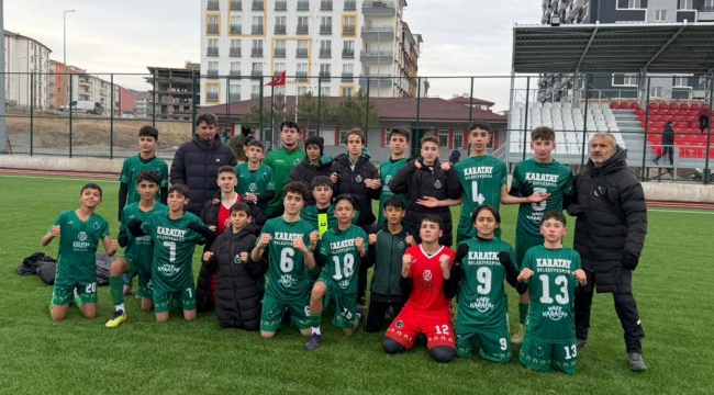 KARATAY BELEDİYESPOR YOLUNA DOLUDİZGİN DEVAM EDİYOR 