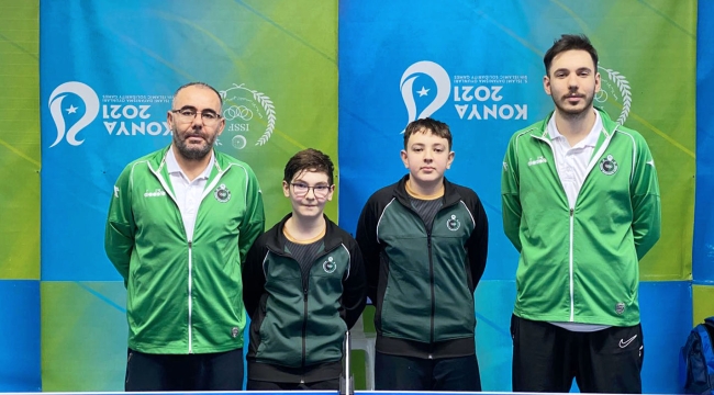 KARATAY MASA TENİSİ TAKIMINDAN MİLLİ GURUR 