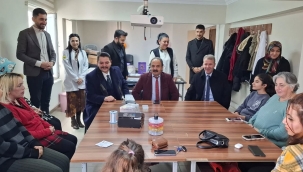 KAYMAKAM TAŞAVLI VE İŞCAN'DAN KOMEK ve HEM'E ZİYARET