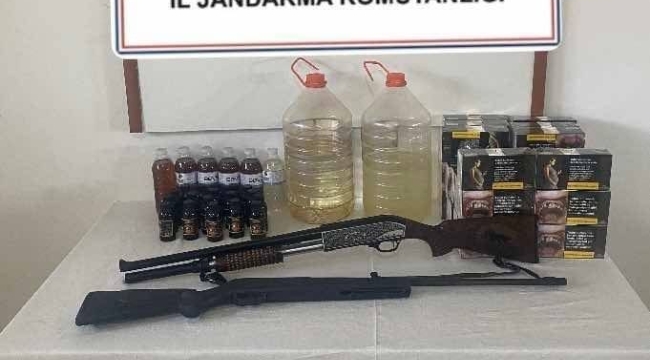 Konya'da jandarmadan 5 ayrı kaçakçılık operasyonu 