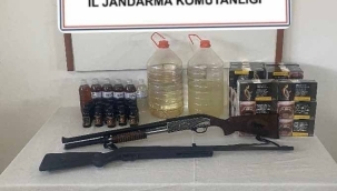 Konya'da jandarmadan 5 ayrı kaçakçılık operasyonu 