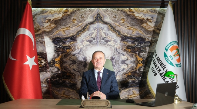 Konya Mobilyacılar Odası'nda Mehmet Günbaş Güven Tazeledi 