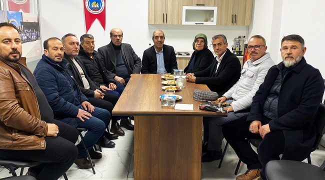 MHP AKŞEHİR'DEN TUNÇEZ-DER'E HAYIRLI OLSUN ZİYARETİ 