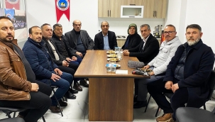 MHP AKŞEHİR'DEN TUNÇEZ-DER'E HAYIRLI OLSUN ZİYARETİ 