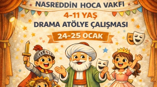 Nasreddin Hoca Kültür Sanat'ta Çocuklar İçin Etkinlik Dönemi Başlıyor 