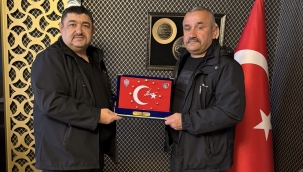 ÖZEL HAREKAT ŞUBE MÜDÜRÜ ÖZKAN AKIN, SÜLEYMAN BADEMCİ İLE BİR ARAYA GELDİ 