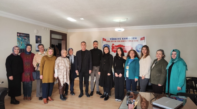 TÜRK EĞİTİM SEN'Lİ KADINLAR YENİ YILIN HEDEFİNİ BELİRLEDİ 