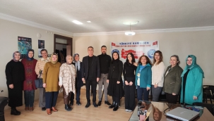 TÜRK EĞİTİM SEN'Lİ KADINLAR YENİ YILIN HEDEFİNİ BELİRLEDİ 