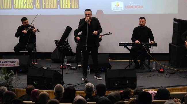 USTALARA SAYGI VE ANMA GECESİNE YOĞUN İLGİ 