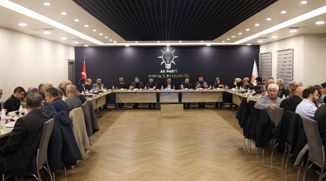 AK Parti Konya İl Başkanlığı'nda Gönül Sofrası Kuruldu 
