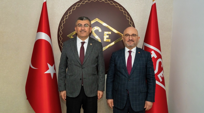 AK Parti Konya Milletvekili Hasan Ekici'den TSE'ye Ziyaret 