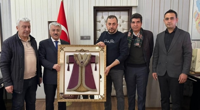 AKİNDER'DEN KAYMAKAM YİĞİT'E ZİYARET 