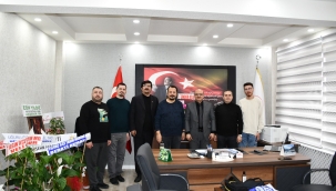 Akşehir Gazeteciler Cemiyeti'nden İlçe Tarım ve Orman Müdürü Önder'e Ziyaret 