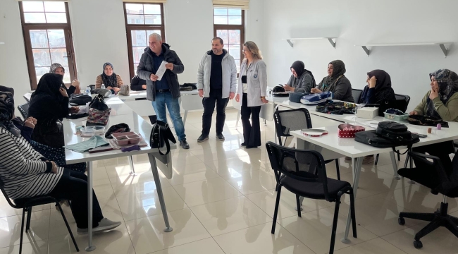 Akşehir Şehit Osman Aydoğan Halk Eğitim Merkezi'nden ASEM Kurslarına Denetim 