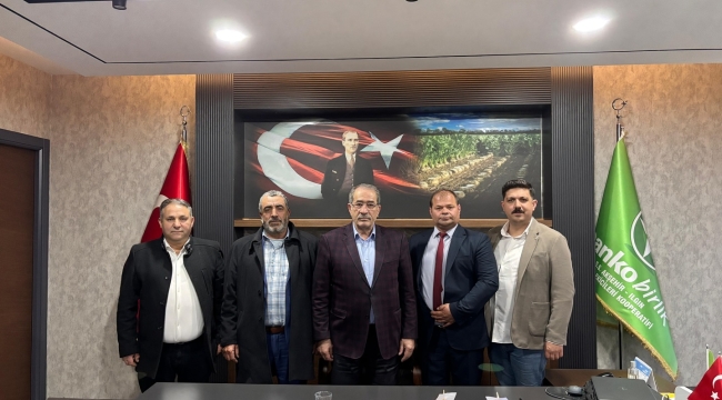 Akşehir Ziraat Odası'ndan Yusuf Yazır'a Ziyaret