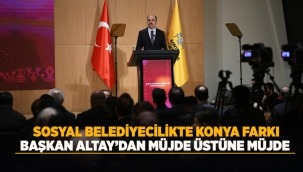 BAŞKAN ALTAY'DAN MÜJDE ÜSTÜNE MÜJDE 