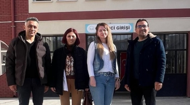 EĞİTİM-İŞ AKŞEHİR TEMSİLCİLİĞİ OKUL ZİYARETLERİNİ SÜRDÜRÜYOR 