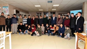 HASAN KILCA, RAMAZAN BULUŞMALARINI SÜRDÜRÜYOR 