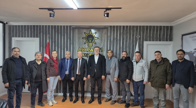 İYİ PARTİ'DEN AK PARTİ AKŞEHİR İLÇE TEŞKİLATI'NA ZİYARET 