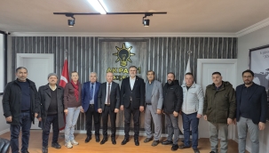 İYİ PARTİ'DEN AK PARTİ AKŞEHİR İLÇE TEŞKİLATI'NA ZİYARET 