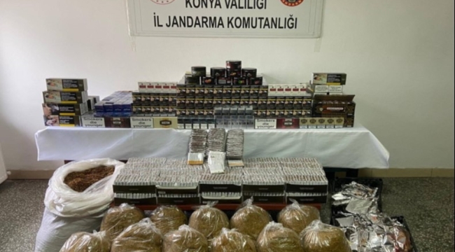 Jandarma'dan Kaçakçılara Darbe: Binlerce Kaçak Ürün Ele Geçirildi 