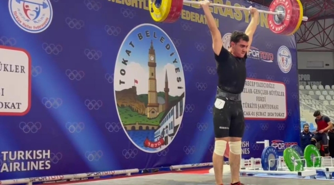 KARATAY BELEDİYESPOR'DAN HALTERDE TÜRKİYE ŞAMPİYONLUĞU 