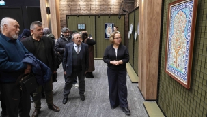 KARATAY'DA "EVAN-İ KAŞİ" SERGİSİ AÇILDI 