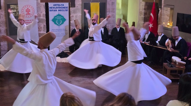 KONYA BÜYÜKŞEHİR AVUSTURYA'DA SEMA MUKABELESİ DÜZENLEDİ 