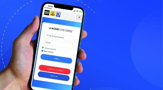 KONYA BÜYÜKŞEHİR'DEN TÜRKİYE'DE BİR İLK OLARAK ABONELİK BORÇLARINA ONLINE TAKSİTLENDİRME HİZMETİ 