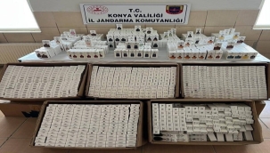 Konya'da Kaçak Parfüm Operasyonu: 2 Bin 500 Şişe Ele Geçirildi 