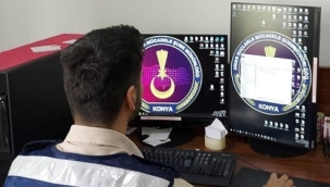 Konya'da Siber Suçlara Geçit Yok: Bir Ayda 30 Binden Fazla Adres Mercek Altına Alındı 
