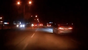 Konya'da Yarış Yapan Sürücüler Polisten Kaçamadı 