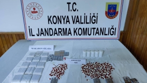 Konya Jandarma'dan Zehir Tacirlerine Geçit Yok: Ocak Ayında 48 Operasyon! 