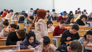 KTO KARATAY'DA ÜNİVERSİTE ADAYLARI İÇİN TYT PROVASI YAPILDI 