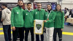 MERAM BELEDİYESPOR'DAN ÇİFTE GURUR