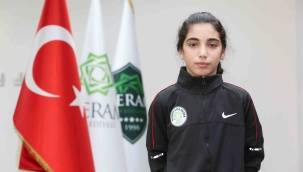 MERAM BELEDİYESPORLU DEFNE TEMUR MİLLİ TAKIMDA! 